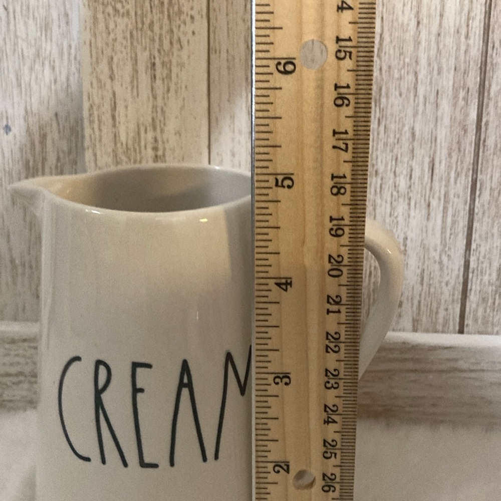 Rae Dunn Cream Pitcher - Picture 2 of 3